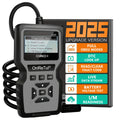 2025 Latest Obd2 Scanner Code Reader Car Engine Fault Scanner Can Diagnostic Scan Tool, Reads and Erases All Error Codes for Obdii/Eobd Protocol Vehicles after 1996, No Battery Required